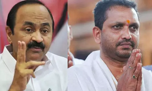 vd satheesan k surendran