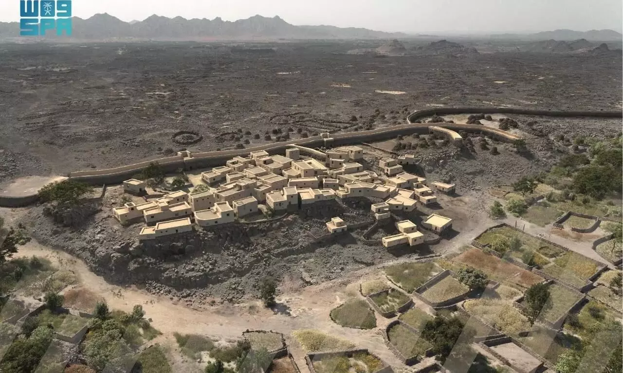 സൗദിയിൽ വെങ്കല യുഗത്തിലെ പൗരാണിക നഗരം കണ്ടെത്തി സൗദിയിൽ വെങ്കല യുഗത്തിലെ പൗരാണിക നഗരം കണ്ടെത്തി