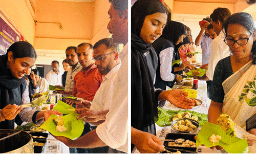 ആ​വേ​ശ​മാ​യി നാ​ട​ന്‍ ഭ​ക്ഷ്യ​മേ​ള