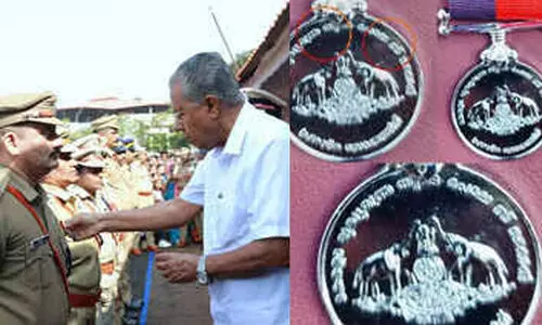 മുഖ്യമന്ത്രിയുടെ പൊലീസ് മെഡലുകളിലെ അക്ഷരപ്പിശക്: അന്വേഷിച്ച് റിപ്പോർട്ട് സമർപ്പിക്കാൻ നിർദേശം