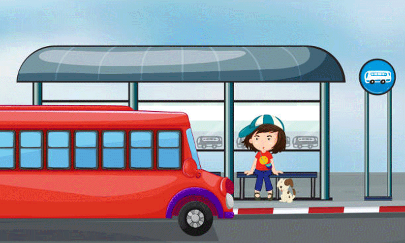 ബസ് കാത്തിരിപ്പ് കേന്ദ്രമില്ല; ഭരണിക്കാവിൽ മഴയും വെയിലുമേറ്റ് യാത്രക്കാർ