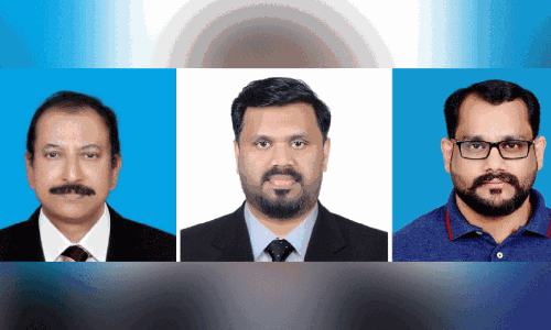 അ​ഡ്വ. മു​ഹ​മ്മ​ദ് ബ​ഷീ​ർ, ഷ​റ​ഫു​ദ്ദീ​ൻ പു​റ​ക്ക​യി​ൽ, പ്ര​ജി​ത്ത് മേ​നോ​ൻ