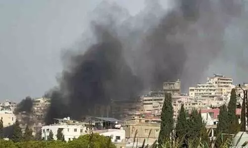 സിറിയയിലെ ഹിസ്ബുല്ല ആസ്ഥാനം ആക്രമിച്ചെന്ന് ഇസ്രായേൽ; രണ്ട് മരണം