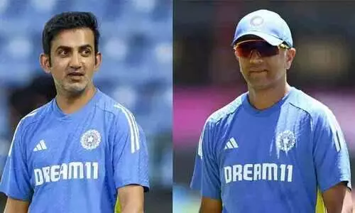 ഐ.പി.എൽ പോലെ ടെസ്റ്റ് കളിക്കാൻ സാധിക്കില്ല, ഇന്ത്യ ദ്രാവിഡിനെ മിസ് ചെയ്യുന്നുണ്ട്; ഗംഭീറിനെതിരെ ആഞ്ഞടിച്ച് മുൻ പാക് താരം