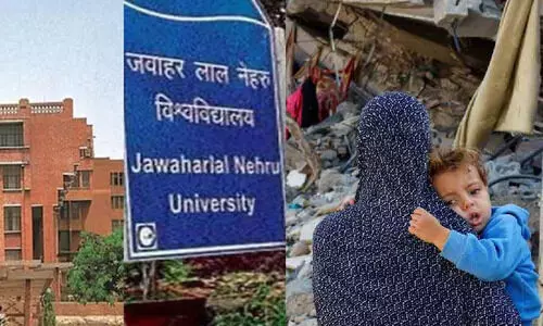പശ്ചിമേഷ്യൻ സംഘർഷത്തിലെ അക്കാദമിക സെമിനാറുകൾ മാറ്റിവെച്ചു; ജെ.എൻ.യുവിനെതിരെ ‘ഇസ്രായേൽ പക്ഷപാത’ ആരോപണം