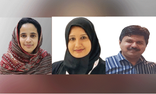 ത​സ്‌​നീം ഫ​സ​ൽ, സ​മ്രീ​ൻ ഷാ, റ​സി​ൻ ഖാ​ൻ