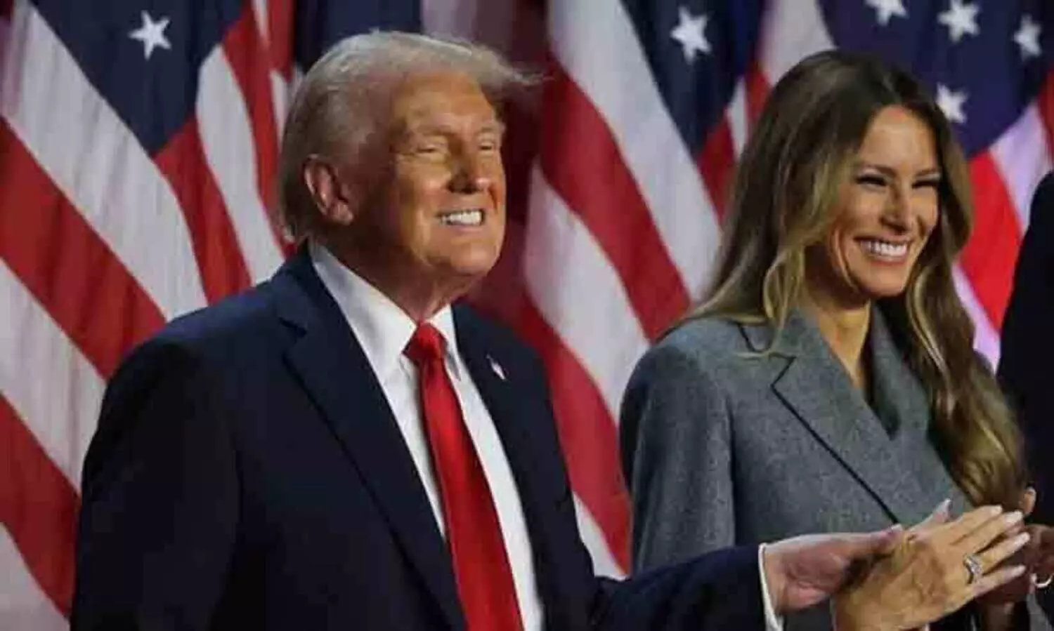 Donald Trump and Melania Trump