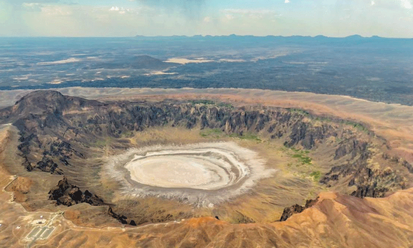 Al Wahba Crater