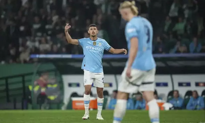 സിറ്റിയെ തൂക്കിയെറിഞ്ഞ് യുനൈറ്റഡിന്‍റെ പുതിയ ആശാൻ! ഒന്നിന് സ്പോർട്ടിങ്ങിന്‍റെ മറുപടി നാലെണ്ണം; പെനാൽറ്റി മിസ്സാക്കി ഹാലണ്ട്