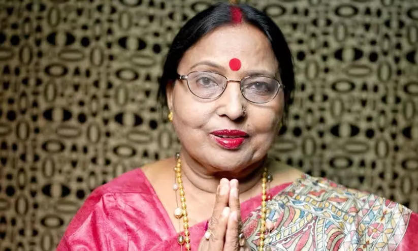 ‘ബിഹാർ കോകില’ ശാരദ സിൻഹ അന്തരിച്ചു ‘ബിഹാർ കോകില’ ശാരദ സിൻഹ അന്തരിച്ചു