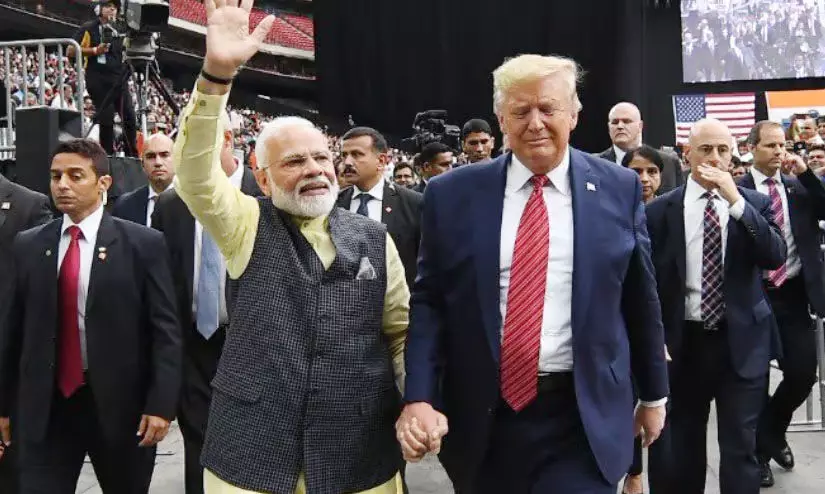 ട്രംപിനെ അഭിനന്ദിച്ച് മോദി; ‘ആഗോള സമാധാനത്തിനായി ഒരുമിച്ച് ശ്രമിക്കാം’ ട്രംപിനെ അഭിനന്ദിച്ച് മോദി; ‘ആഗോള സമാധാനത്തിനായി ഒരുമിച്ച് ശ്രമിക്കാം’