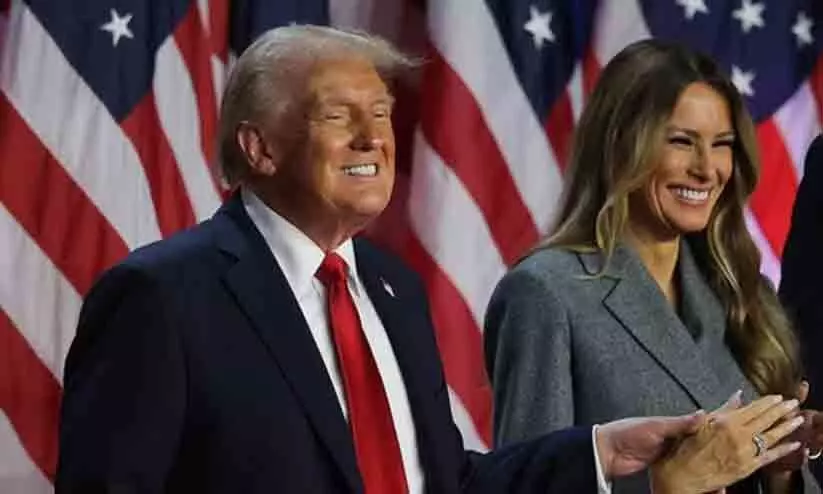 Donald Trump and Melania Trump