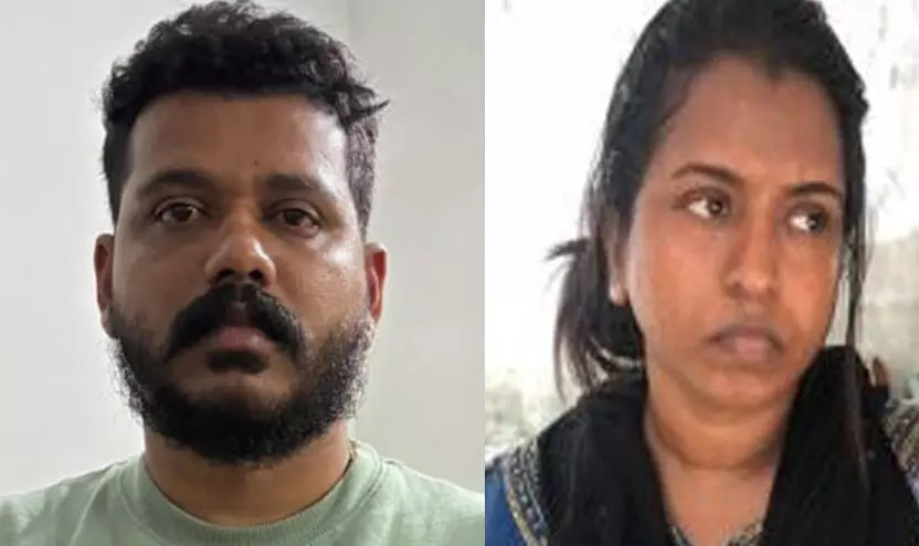 ഹണിട്രാപ്പിലൂടെ വ്യാപാരിയുടെ രണ്ടരക്കോടി കവർന്ന ദമ്പതികൾ അറസ്റ്റിൽ