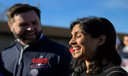 അമേരിക്കയിലെ ഇന്ത്യൻ വംശജയായ ആദ്യ സെക്കൻഡ് ലേഡി; ആരാണ് ഉഷ വാൻസ് ?