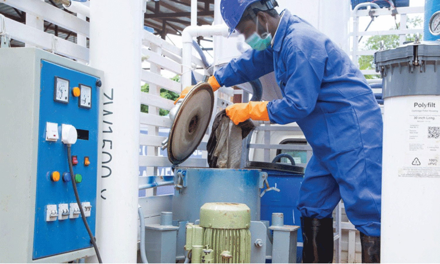 Mobile Septage Treatment Unit