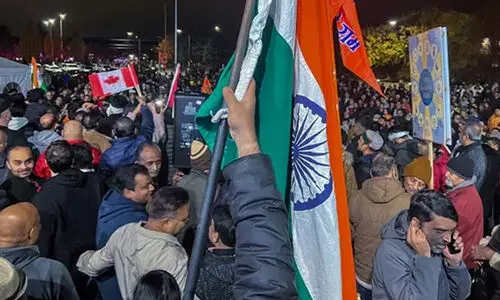 പ്രതിഷേധത്തിനിടെ അക്രമാസക്തമായ മുദ്രാവാക്യങ്ങൾ വിളിച്ചു; ഹിന്ദു പുരോഹിതനെ സസ്​പെൻഡ് ചെയ്ത് കാനഡ