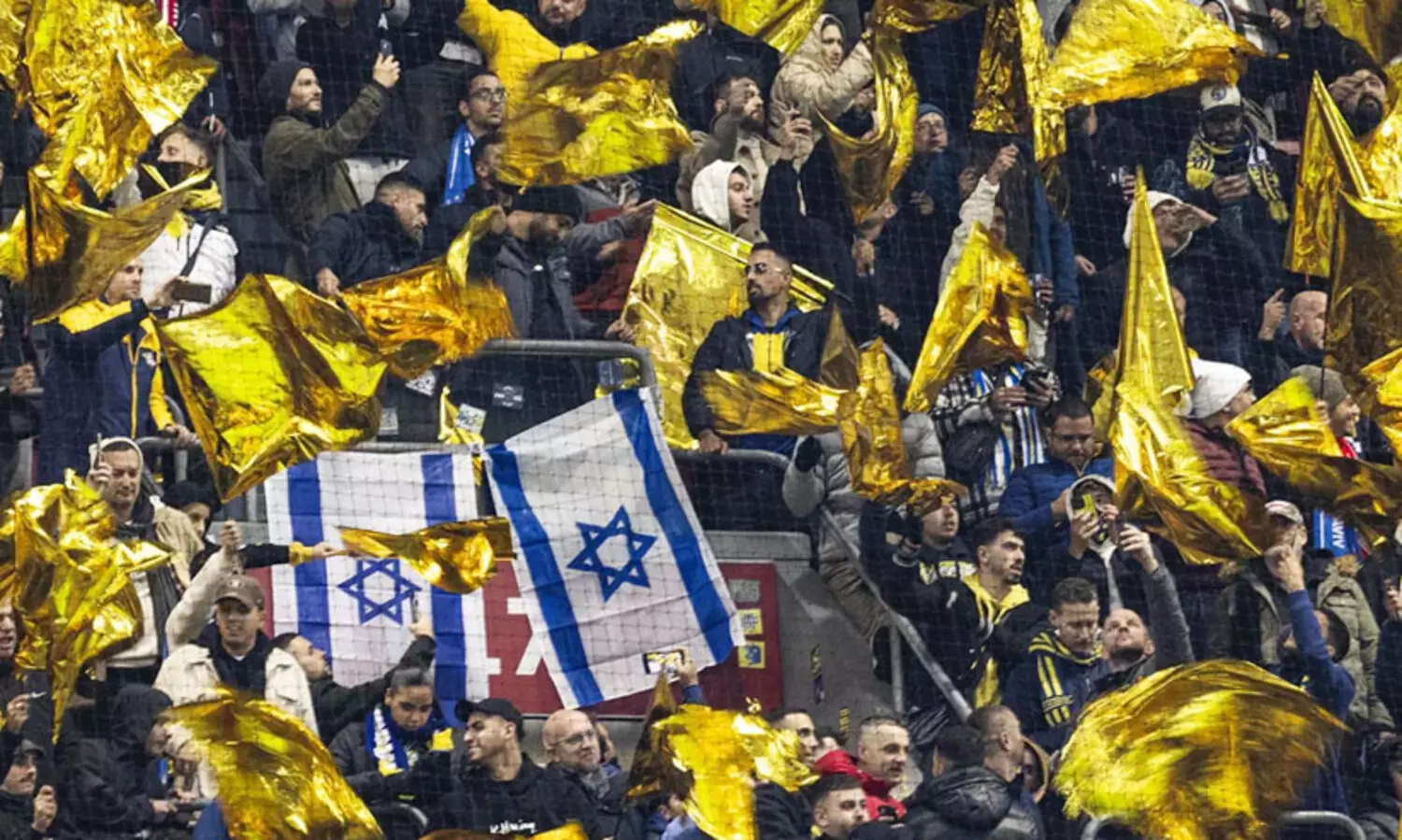 ആംസ്റ്റർഡാമിൽ ഇസ്രായേൽ ഫുട്ബാൾ ആരാധകരും ഫലസ്തീൻ അനുകൂലികളും ഏറ്റുമുട്ടി; നിരവധി പേർക്ക് പരിക്ക്