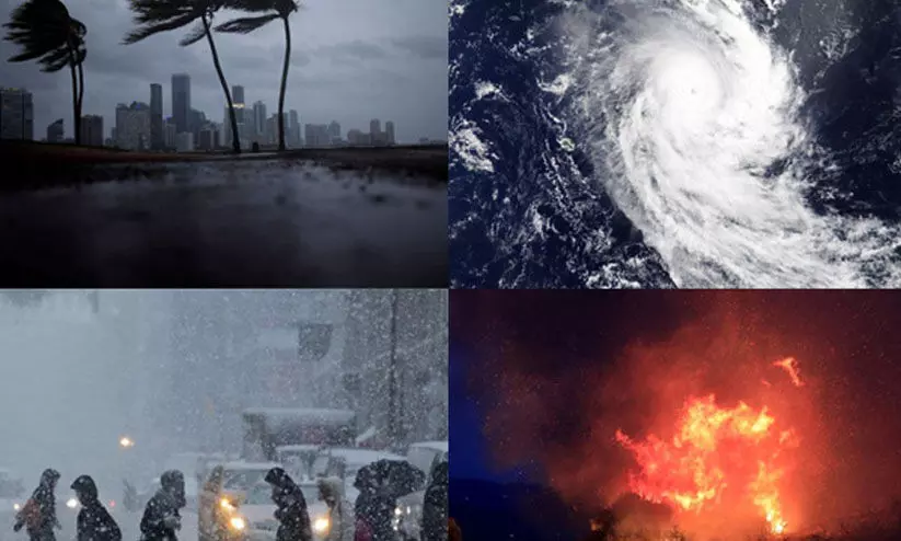 അതിതീവ്ര കാലാവസ്ഥ ഈ വർഷം അപഹരിച്ചത് 3,200ലധികം ജീവൻ; ഏറ്റവും കൂടുതൽ മരണം കേരളത്തിൽ