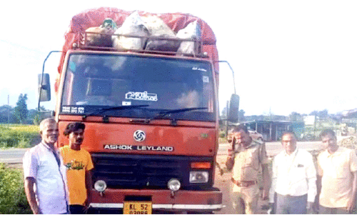 Garbage trucks from Kerala