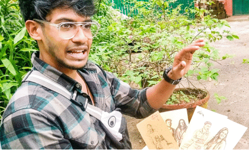 സന്തോഷം പരത്തുന്ന പെൻസിൽ സ്കെച്ചുകൾ സന്തോഷം പരത്തുന്ന പെൻസിൽ സ്കെച്ചുകൾ