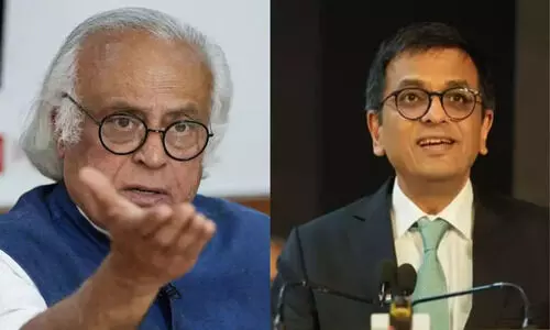 സ്ഥാനമൊഴിയുന്ന ചീഫ് ജസ്റ്റിസ് ചന്ദ്രചൂഢി​ന്‍റെ  ‘പാരമ്പര്യം’  ചർച്ച ചെയ്യപ്പെടും -ജയറാം രമേശ്