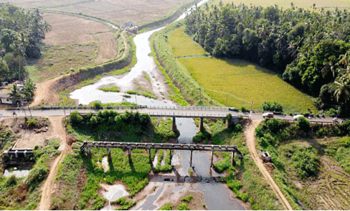 പെ​ങ്ങാ​മു​ക്ക് ചെ​റു​വ​ള്ളി​ക്ക​ട​വ് പാ​ലം; നി​ർ​മാ​ണ​ത്തി​ന് ഭ​ര​ണാ​നു​മ​തി