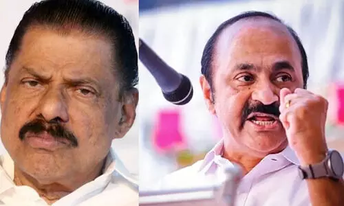 എം.വി ഗോവിന്ദന്റെ ഭാര്യ പി.പി ദിവ്യയെ സ്വീകരിക്കാന്‍ പോയത് സി.പി.എമ്മിന്റെ കാപട്യം- വി.ഡി സതീശൻ