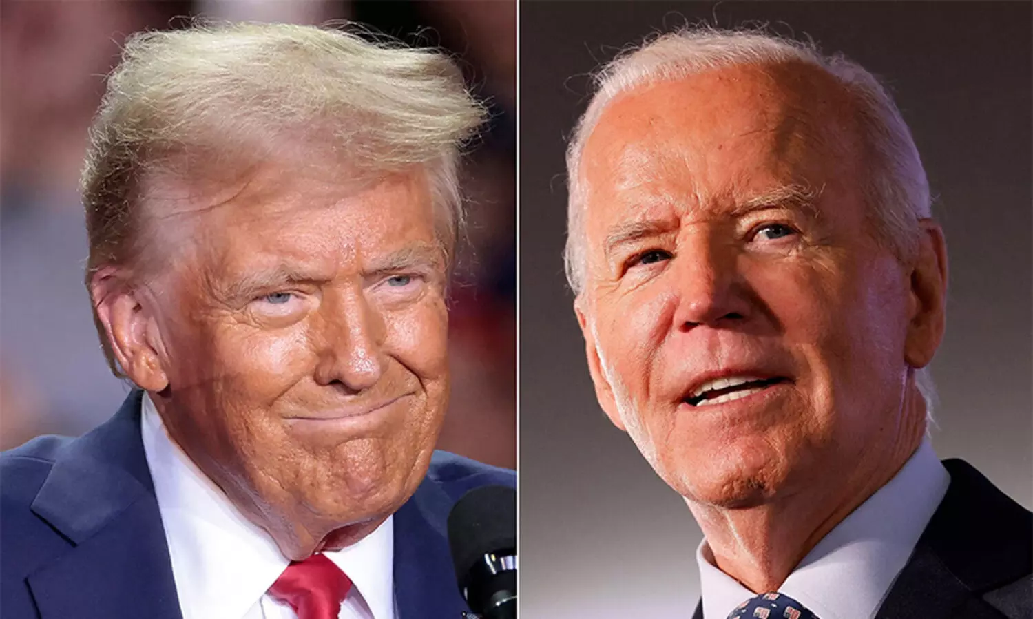Joe Biden, Donald Trump