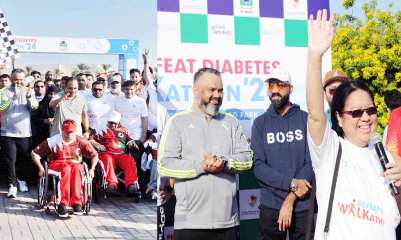 ഡി​ഫീ​റ്റ് ഡ​യ​ബ​റ്റി​സ് വാ​ക്ക​ത്ത​ൺ