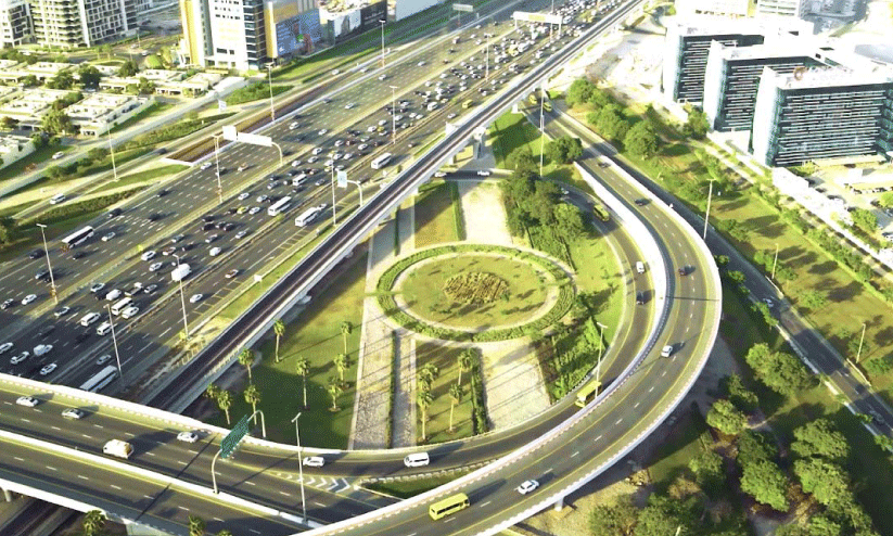 ദു​ബൈ ന​ഗ​ര​ത്തി​ന്‍റെ ആ​കാ​ശ​ക്കാ​ഴ്ച