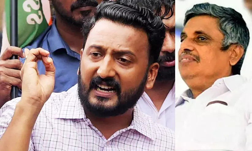 Rahul Mamkootathil, kp udayabhanu