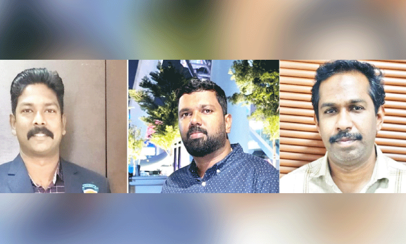 വി​മോ​ഷ് വി​ശ്വ​നാ​ഥ​ൻ, സി​ബി, അ​ബ്ദു​ൽ​സ​ലാം