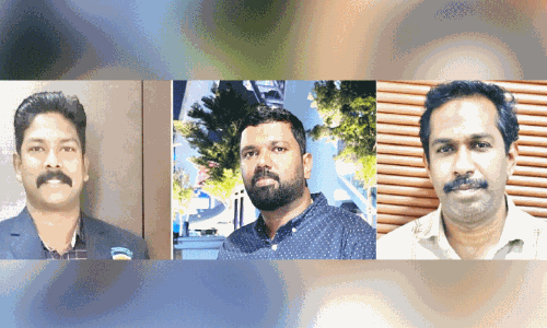 വി​മോ​ഷ് വി​ശ്വ​നാ​ഥ​ൻ, സി​ബി, അ​ബ്ദു​ൽ​സ​ലാം