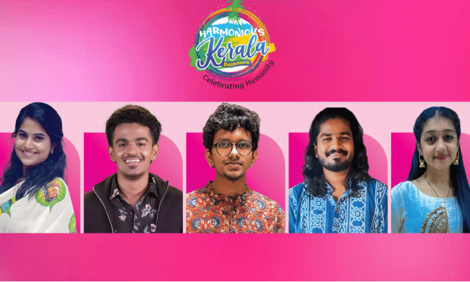 ന​ന്ദ 			അ​ര​വി​ന്ദ്			ശ്രീ​രാ​ഗ്		ബ​ൽ​റാം		   ദി​ശ