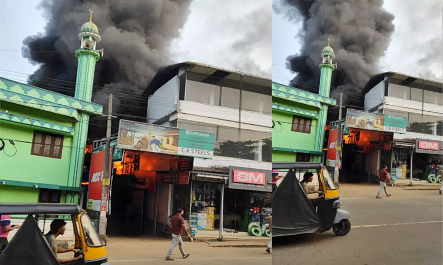 fire, Manjeri, Anakkayam