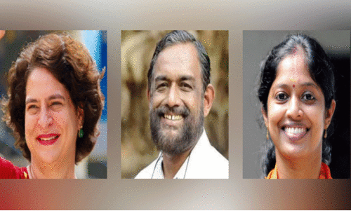 വ​യ​നാ​ട്ടി​ൽ പ്രി​യ​ങ്ക ബ​ഹു​ദൂ​രം മു​ന്നി​ൽ