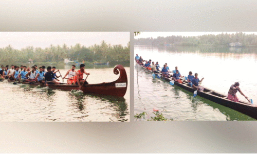 ജലോത്സവത്തിനൊരുങ്ങി തേജസ്വിനി