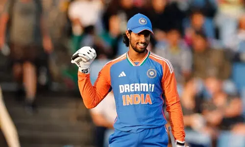 തിലക് വെടിക്കെട്ട് (56 പന്തിൽ 107*); ദക്ഷിണാഫ്രിക്കക്കെതിരെ ഇന്ത്യക്ക് കൂറ്റൻ സ്കോർ