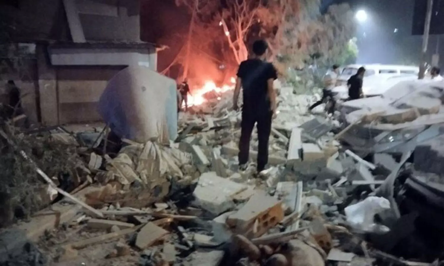 സിറിയൻ തലസ്ഥാനത്ത് ഇസ്രായേൽ ആക്രമണം;   നിരവധി മരണം