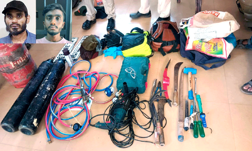 അന്തര്‍സംസ്ഥാന കവര്‍ച്ചസംഘം പിടിയിൽ