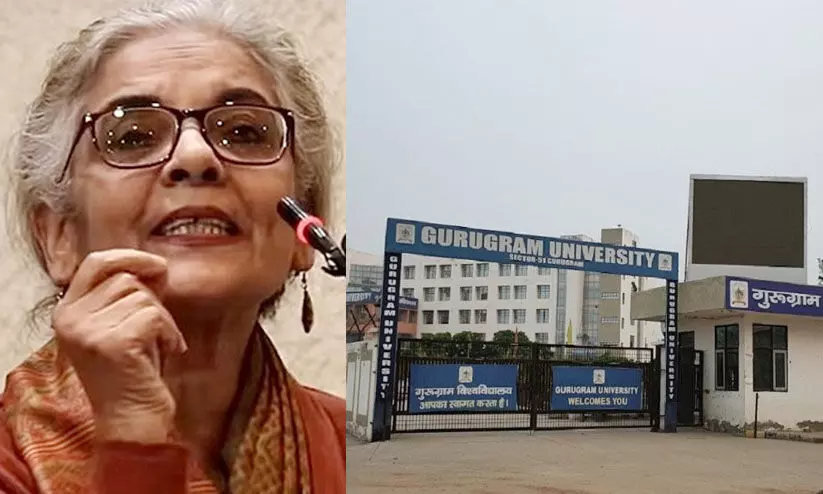 ഫലസ്തീനെ കുറിച്ച് ഒരക്ഷരം മിണ്ടരുത്; സോയ ഹസന്റെ സെമിനാർ റദ്ദാക്കി ഗുരുഗ്രാം സർവകലാശാല