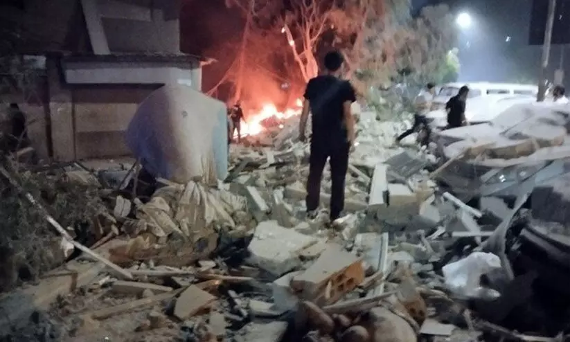 സിറിയൻ തലസ്ഥാനത്ത് ഇസ്രായേൽ ആക്രമണം; നിരവധി മരണം സിറിയൻ തലസ്ഥാനത്ത് ഇസ്രായേൽ ആക്രമണം; നിരവധി മരണം