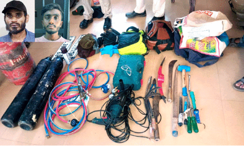 അന്തര്‍സംസ്ഥാന കവര്‍ച്ചസംഘം പിടിയിൽ