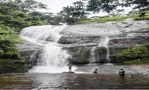 Manpilav Palaruvi Waterfall,