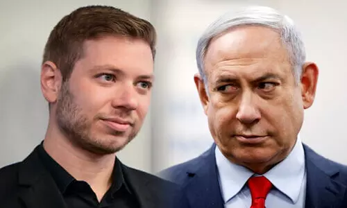 നെതന്യാഹുവിനെ അധികാരത്തിൽനിന്ന് പുറത്താക്കാൻ ഷിൻ ബെതിന്‍റെ ശ്രമമെന്ന് മകൻ യായിർ