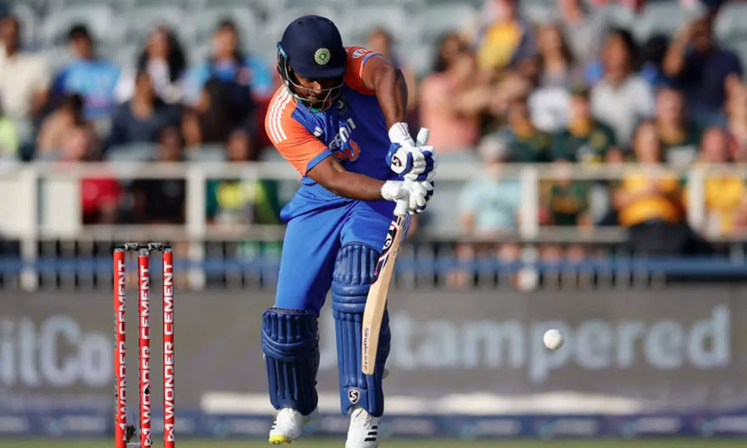 തകർത്താടി സഞ്ജുവും തിലകും! അർധ സെഞ്ച്വറി; ഇന്ത്യ കൂറ്റൻ സ്കോറിലേക്ക്