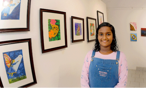 സ്വ​പ്‌​ന​ങ്ങ​ളെ വ​ര​യി​ല്‍ ചാ​ലി​ച്ച​പ്പോ​ള്‍ വി​രി​ഞ്ഞ​ത് ചി​ത്ര​ങ്ങ​ള്‍