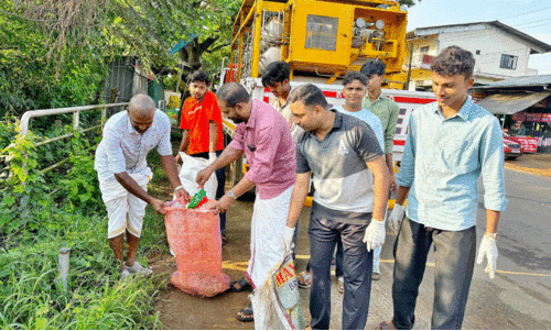 ഹ​രി​തം സു​ന്ദ​രം; മാ​റ്റ​ത്തി​നൊ​രു​ങ്ങി മു​ട്ടി​പ്പാ​ലം