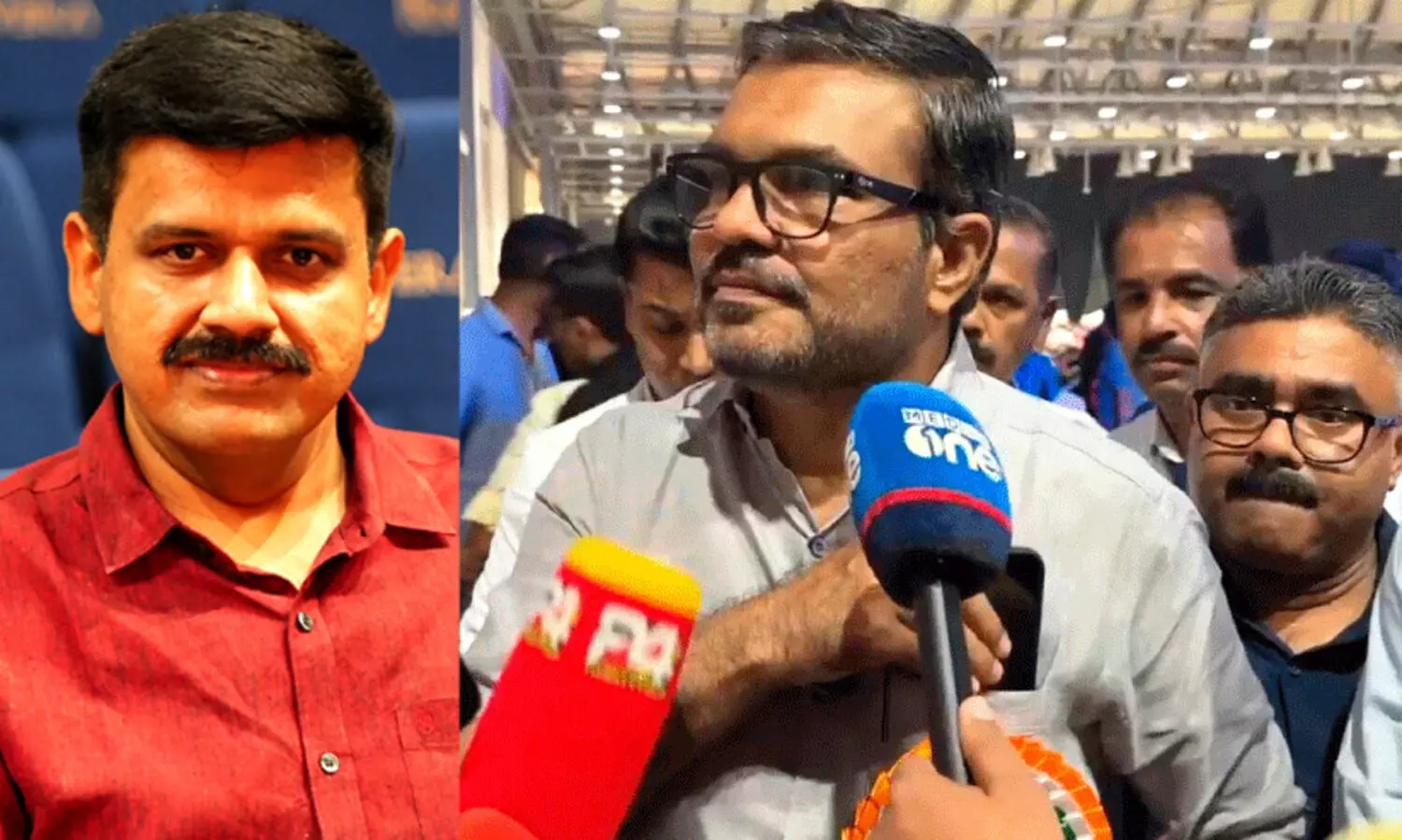 MB Rajesh, Sandeep Varier