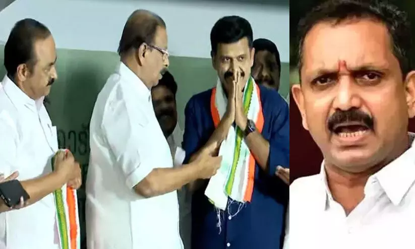 കൂടുതൽ കസേരകൾ സന്ദീപിന് കിട്ടട്ടെയെന്ന് കെ. സുരേന്ദ്രൻ